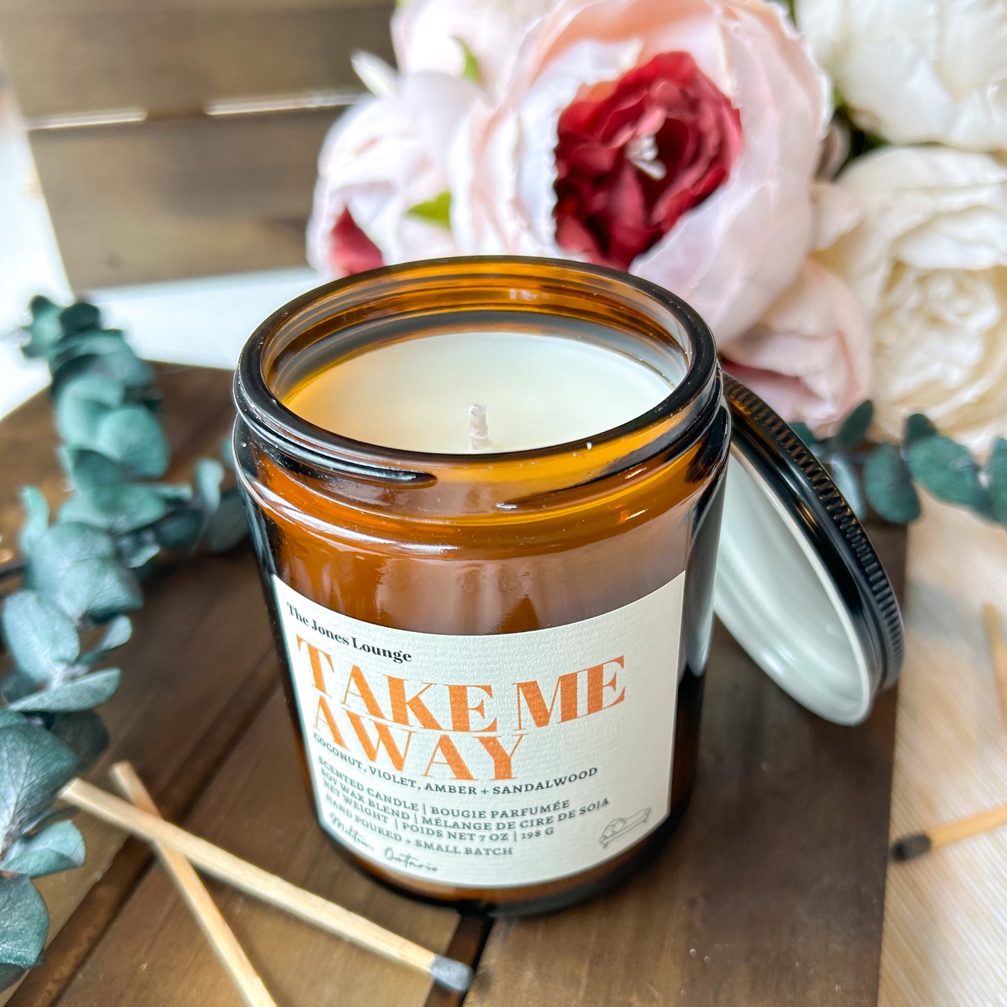 Take Me Away - Cotton Wick Candle