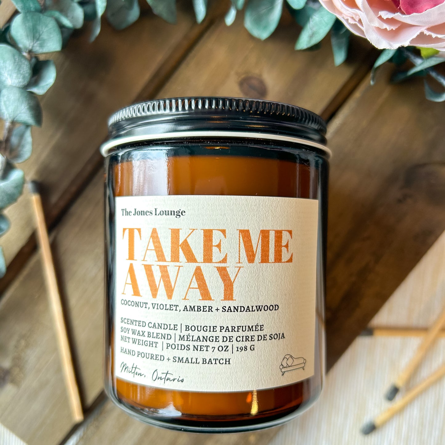 Take Me Away - Cotton Wick Candle